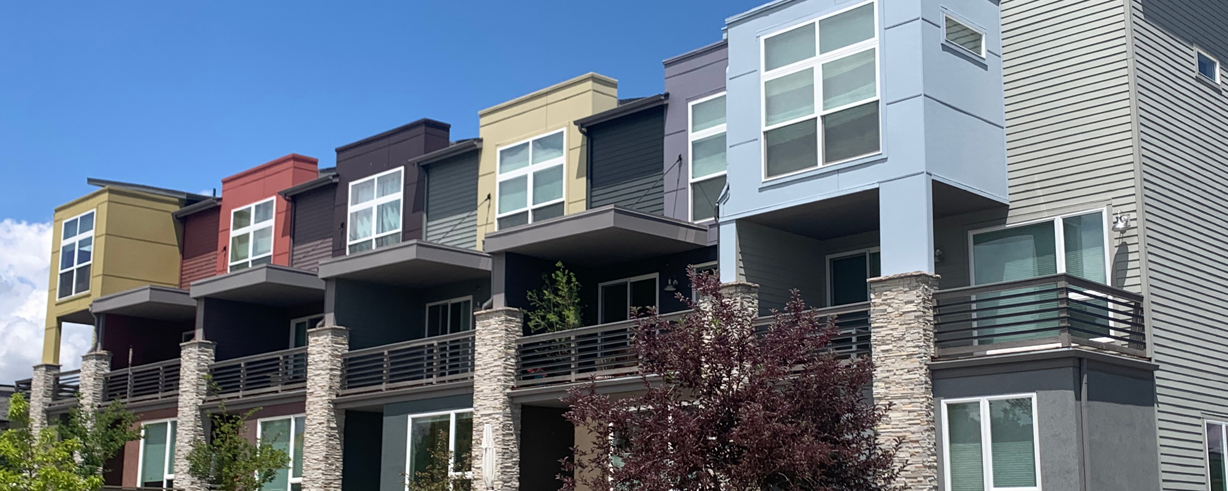 Townhome exterior