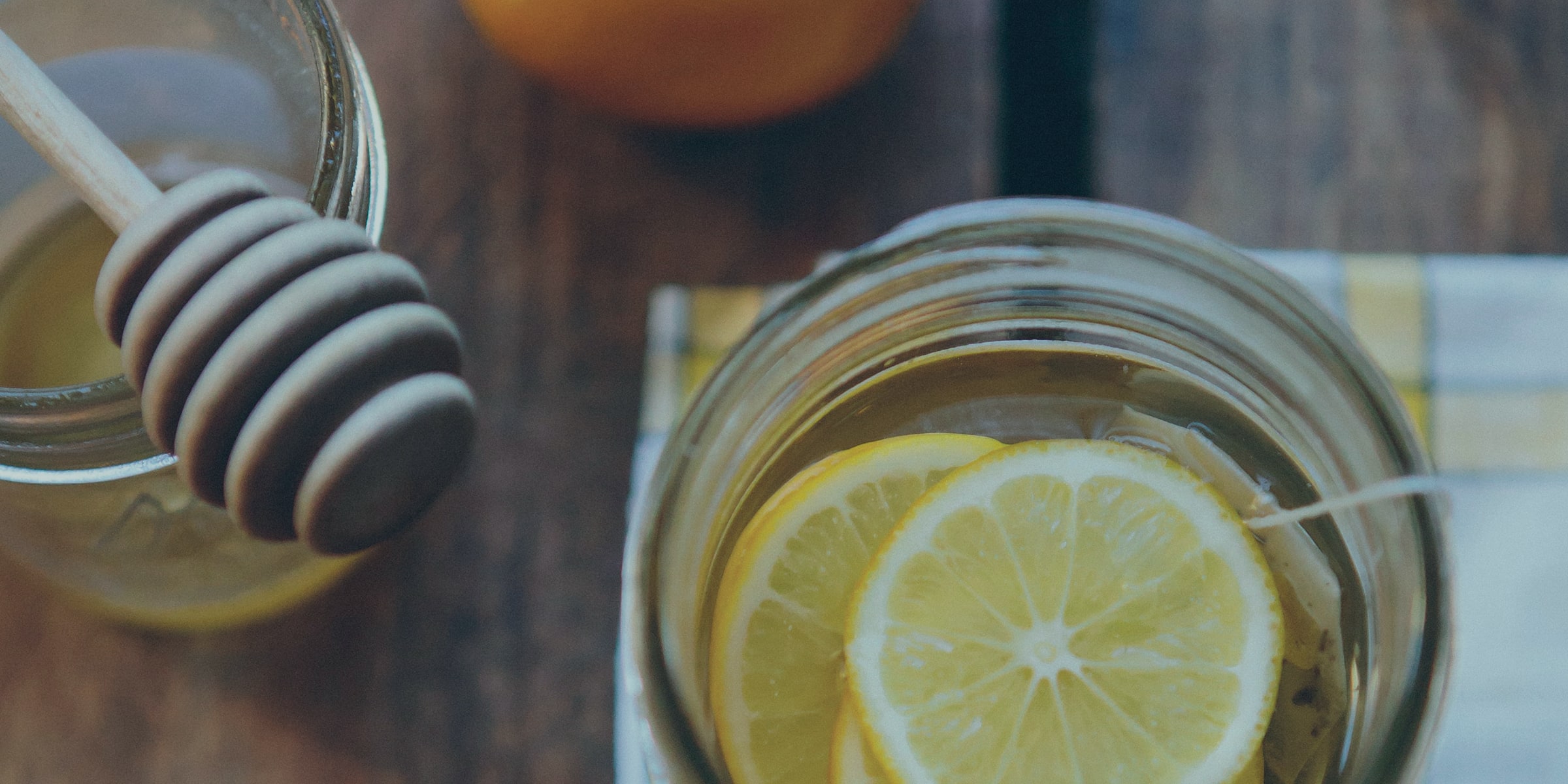 Honey and lemon