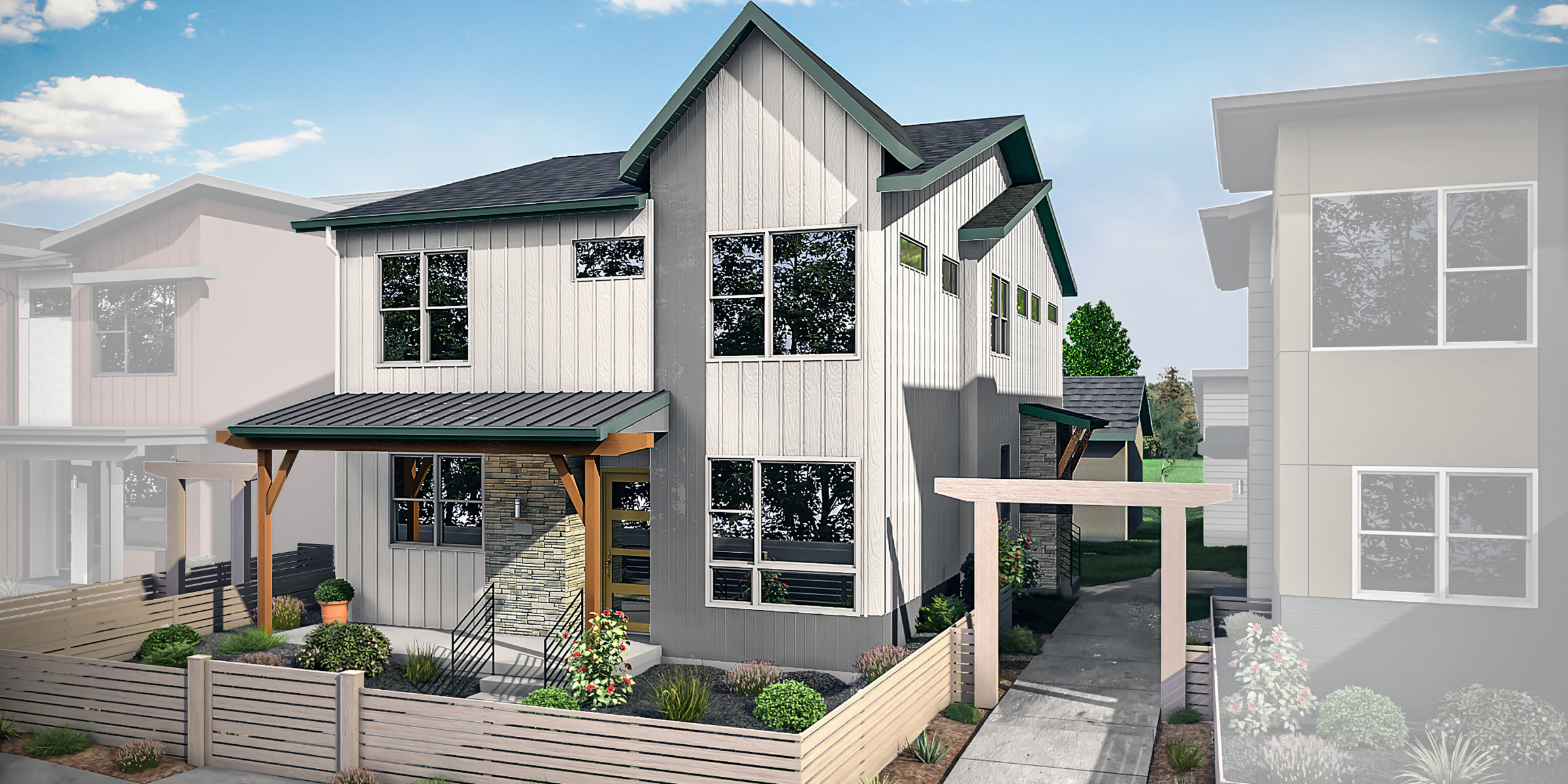 Butterfly Triplex Exterior