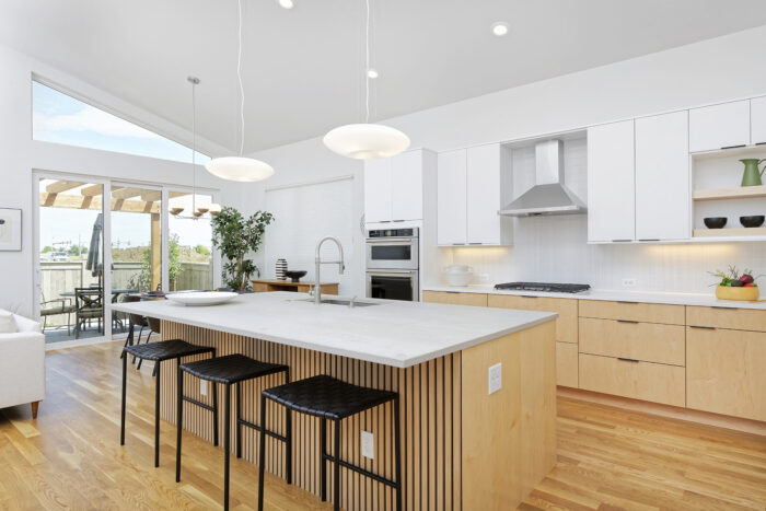 kitchen in new home