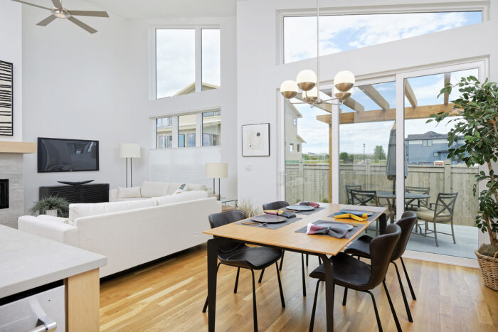 Dining Room and Living Room