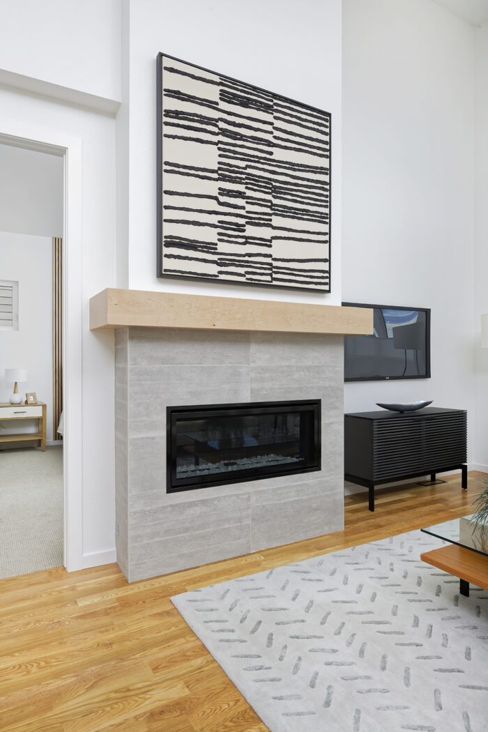 Modern Gas Fireplace